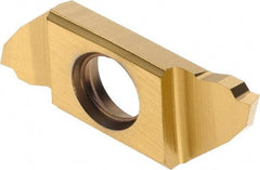 Iscar - SCIR22150 IC1008 Grade, 0.0591" Cutting Width, Carbide Cutoff Insert - 16° Right Hand Lead Angle, TiAlN/TiN Coated, Single End - Benchmark Tooling