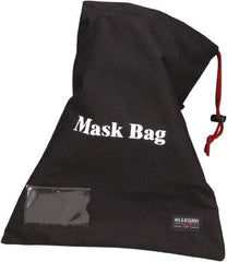 Allegro - Full Face Mask Face Shield Storage Bag - Cotton (Outer), 14" Long x 1/4" Wide, 1,000 Cu In Capacity - Benchmark Tooling