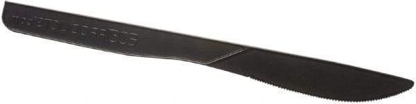 ECO PRODUCTS - Eco-Products 100% Recycled Content Cutlery, Knife, 6" - Black - Benchmark Tooling