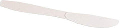 Dixie - Dixie Plastic Tableware, Heavy Mediumweight Knives - White - Benchmark Tooling