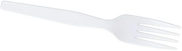 Dixie - Dixie Heavy Mediumweight Plastic Forks - White - Benchmark Tooling