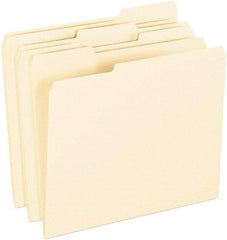 Pendaflex - 8-1/2 x 11", Letter Size, Manila, File Folders with Top Tab - 11 Point Stock, 1/3 Tab Cut Location - Benchmark Tooling