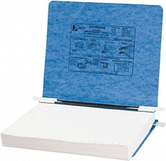 ACCO - 8-1/2 x 11", Holds up to 6" of Unburst Sheets, Light Blue, Data Binders - 11 Point Stock - Benchmark Tooling