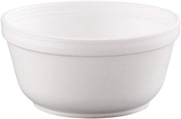 DART - Dart Foam Bowls, 12 Ounces, Round - White - Benchmark Tooling