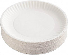 AJM Packaging Corporation - Uncoated Paper Plates, 6" - White - Benchmark Tooling