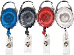 ADVANTUS - 30 Inch Long, Retractable ID Holder Strap - Assorted Colors, 20 Pack - Benchmark Tooling