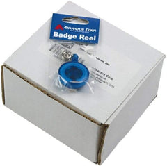 ADVANTUS - 30 Inch Long, Retractable ID Holder Strap - Blue, 12 Pack - Benchmark Tooling