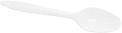 DART - Dart Style Setter Mediumweight Plastic Teaspoons - White - Benchmark Tooling