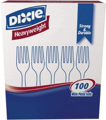 Dixie - Dixie Heavyweight Plastic Forks - White - Benchmark Tooling