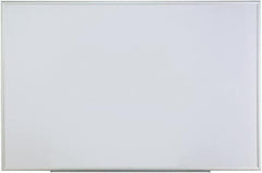 UNIVERSAL - 48" High x 72" Wide Erasable Melamine Marker Boards - Anodized Aluminum, 0.6" Deep, Includes Mounting Kit - Benchmark Tooling