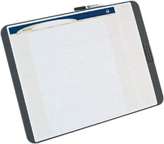 Quartet - 17" High x 23" Wide Foam/Laminate Combination Bulletin/Dry Erase Board - Foam Frame, 1/2" Deep, Includes One Black Dry-Erase Marker & One Eraser With Marker Clip & Mounting Kit - Benchmark Tooling