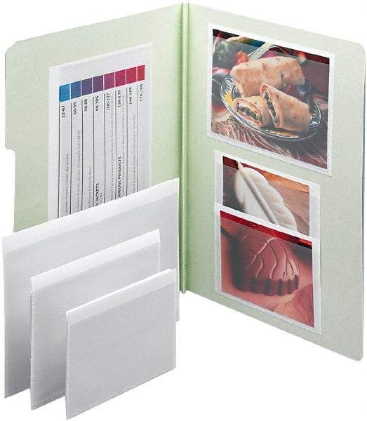 Samsill - 5-5/16x3-5/8", Card, Clear, Label Holder Binder - 11 Point Stock - Benchmark Tooling