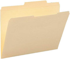 Samsill - 8-1/2 x 11", Letter Size, Manila, File Folders with Top Tab - 11 Point Stock, 2/5 Tab Cut Location - Benchmark Tooling