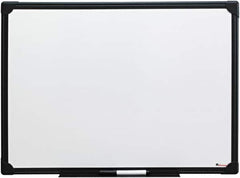 UNIVERSAL - 18" High x 24" Wide Erasable Melamine Marker Boards - Anodized Aluminum, 30.8" Deep, Includes Mounting Kit - Benchmark Tooling