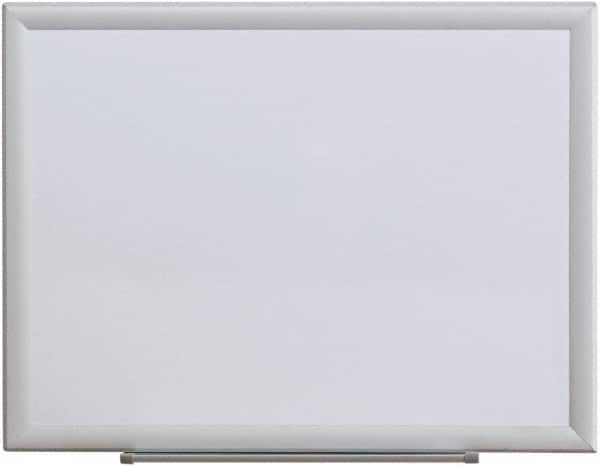 UNIVERSAL - 18" High x 24" Wide Erasable Melamine Marker Boards - Aluminum Frame, 25.8" Deep, Includes Mounting Kit - Benchmark Tooling