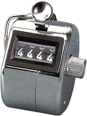 BATES - 4 Digit Wheel Display Tally Counters-Hand - Benchmark Tooling