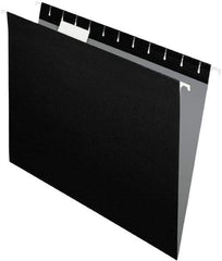 Pendaflex - 8-1/2 x 11", Letter Size, Black, Standard Hanging File Folders - 11 Point Stock, 1/5 Tab Cut Location - Benchmark Tooling