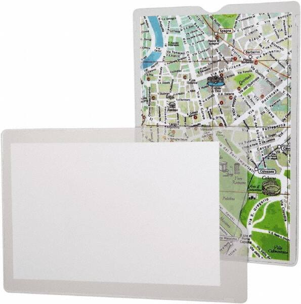 OXFORD - 50 Piece Clear Sheet Protectors-Envelopes - 8" High x 5" Wide - Benchmark Tooling