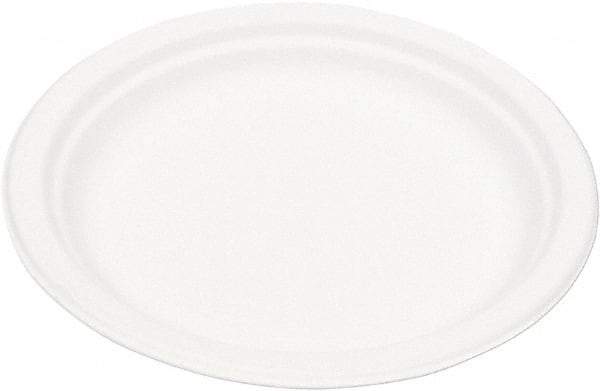 ECO PRODUCTS - Eco-Products Compostable Sugarcane Dinnerware, 9" Plate - White - Benchmark Tooling