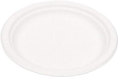 ECO PRODUCTS - Eco-Products Compostable Sugarcane Dinnerware, 9" Plate - White - Benchmark Tooling