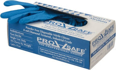 PRO-SAFE - 50 Piece Pack, Size M, 8 mil, Industrial Grade, Powder Free Nitrile Disposable Gloves - Exact Industrial Supply