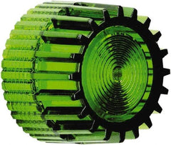 Schneider Electric - Pushbutton Switch Cap - Green, Round Button, Illuminated - Benchmark Tooling