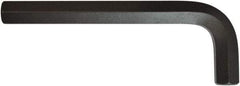 Bondhus - 7/8" Hex, Short Arm, Hex Key - 8-13/64" OAL, Protanium High Torque Steel, Inch System of Measurement - Benchmark Tooling