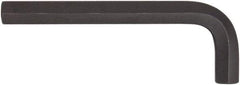 Bondhus - 1" Hex, Short Arm, Hex Key - 3" OAL, Protanium High Torque Steel, Inch System of Measurement - Benchmark Tooling