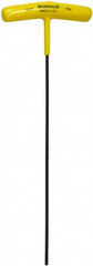 Bondhus - 7/64" Hex, T-Handle Cushion Grip, Hex Key - 9" OAL, Protanium High Torque Steel, Inch System of Measurement - Benchmark Tooling