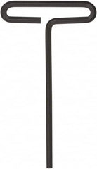 Bondhus - 1/4" Hex, T-Handle, Hex Key - 6" OAL, Protanium High Torque Steel, Inch System of Measurement - Benchmark Tooling