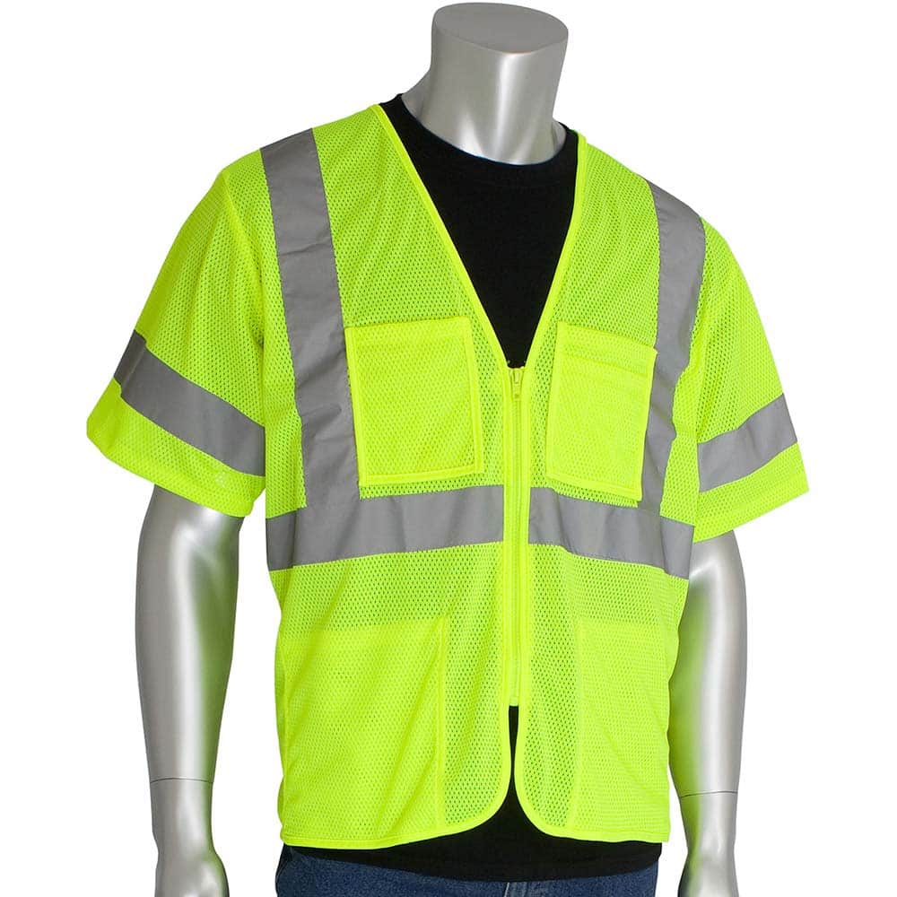 PIP - High Visibility Vests Vest Style: General Purpose; Surveyor's Vest Type: Hi Visibility - Benchmark Tooling