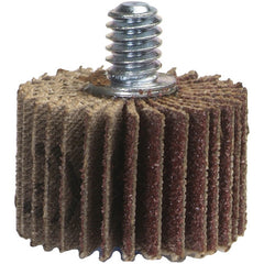 3″ × 1″ × 1/4″ Metal R207 Flap Wheel 80 Grit Aluminum Oxide - Benchmark Tooling