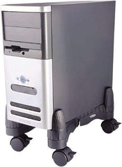 Kantek - Black Mobile CPU Holder - Use with Accommodates a Large Range of CPUs (from 3" to 9 3, 4" wide) - Benchmark Tooling