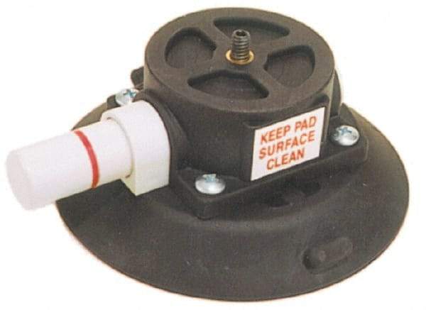 Woods Power-Grip - 40 Lb. Capacity Vacuum Mount Lifter - 4-1/2 Inch Diameter Aluminum Cup and 1/4-20 x 1/4 Inch Length Stud Mount - Benchmark Tooling