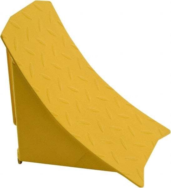 Vestil - 7-1/2" Wide x 8-5/8" High x 9-1/2" Deep, Steel Wheel Chock - Benchmark Tooling