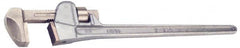Ampco - 18" Aluminum Nonsparking Pipe Wrench - 3-3/16" Pipe Capacity - Benchmark Tooling