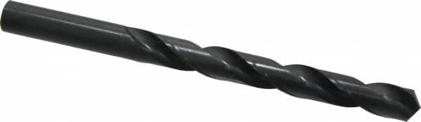 Cleveland - 17/32" 118° High Speed Steel Jobber Drill - Oxide Finish, Right Hand Cut, Spiral Flute, Straight Shank, 6-5/8" OAL, Standard Point - Benchmark Tooling