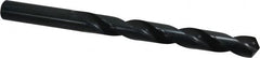 Cleveland - 19/32" 118° High Speed Steel Jobber Drill - Oxide Finish, Right Hand Cut, Spiral Flute, Straight Shank, 7-1/8" OAL, Standard Point - Benchmark Tooling