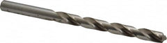 Cleveland - 19/64" 118° High Speed Steel Jobber Drill - Bright Finish, Right Hand Cut, Spiral Flute, Straight Shank, 4-3/8" OAL, Standard Point - Benchmark Tooling
