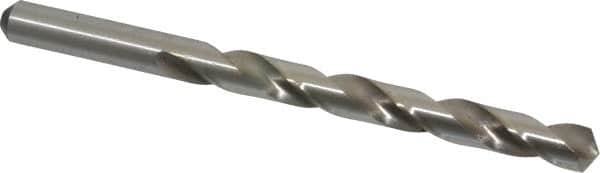 Cleveland - 23/64" 118° High Speed Steel Jobber Drill - Bright Finish, Right Hand Cut, Spiral Flute, Straight Shank, 4-7/8" OAL, Standard Point - Benchmark Tooling