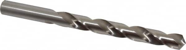 Cleveland - 31/64" 118° High Speed Steel Jobber Drill - Bright Finish, Right Hand Cut, Spiral Flute, Straight Shank, 5-7/8" OAL, Standard Point - Benchmark Tooling
