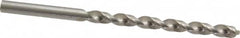 Cleveland - #10 118° High Speed Steel Jobber Drill - Bright Finish, Right Hand Cut, Spiral Flute, Straight Shank, 3-5/8" OAL, Standard Point - Benchmark Tooling