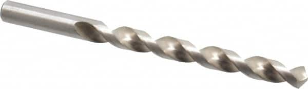 Cleveland - 11/32" 118° High Speed Steel Jobber Drill - Bright Finish, Right Hand Cut, Spiral Flute, Straight Shank, 4-3/4" OAL, Standard Point - Benchmark Tooling