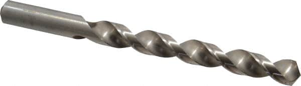 Cleveland - 31/64" 118° High Speed Steel Jobber Drill - Bright Finish, Right Hand Cut, Spiral Flute, Straight Shank, 5-7/8" OAL, Standard Point - Benchmark Tooling