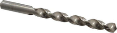 Cleveland - 31/64" 118° High Speed Steel Jobber Drill - Bright Finish, Right Hand Cut, Spiral Flute, Straight Shank, 5-7/8" OAL, Standard Point - Benchmark Tooling