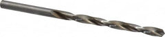 Cleveland - #10 118° High Speed Steel Jobber Drill - Bright Finish, Right Hand Cut, Spiral Flute, Straight Shank, 3-5/8" OAL, Standard Point - Benchmark Tooling