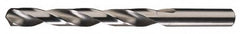 Cleveland - #26 118° High Speed Steel Jobber Drill - Bright Finish, Right Hand Cut, Spiral Flute, Straight Shank, 3" OAL, Standard Point - Benchmark Tooling