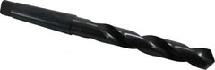 Cleveland - 1-1/8", 4MT 118° Point High Speed Steel Taper Shank Drill Bit - Benchmark Tooling