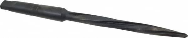 Cleveland - 1/2" Reamer Diam, 5/16" Small End Diam, 2MT Morse Taper Shank, 5-1/8" Flute, Bridge Reamer - Benchmark Tooling