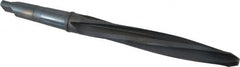 Cleveland - 1" Reamer Diam, 47/64" Small End Diam, 3MT Morse Taper Shank, 7-3/8" Flute, Bridge Reamer - Benchmark Tooling